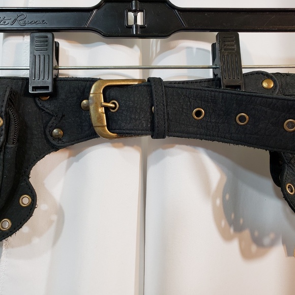 ***sold***leather utility belt fanny belt po - Picture 5 of 8